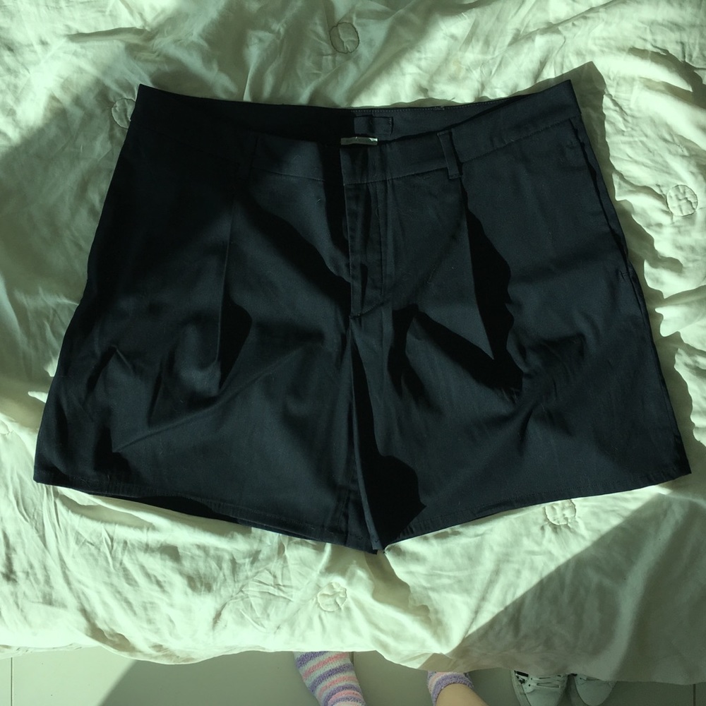 Prada navy blue shorts